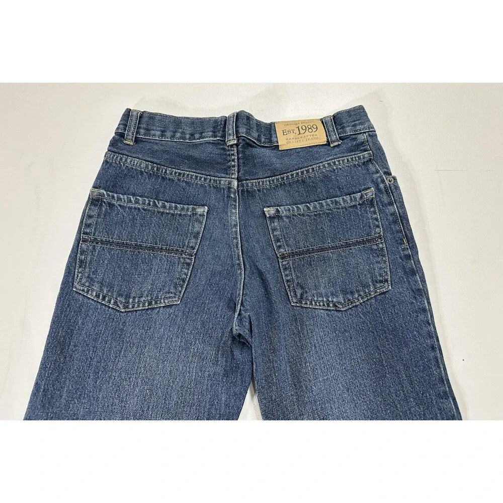 The Children's Place boys size 14 blue denim straight jeans